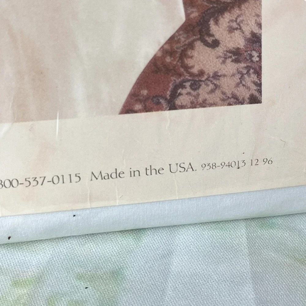 ULTRACALE Full Flat Sheet WHITE Springs Home Fashions No-Iron Made In USA Vtg